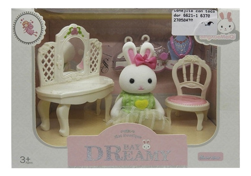 Bay Dreamy Set Conejito Con Tocador 6621-1