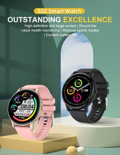 Reloj Inteligente Bluetooth Impermeable Full Touch