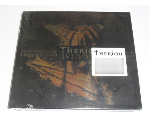 Cd Therion - Deggial 1999 (europeu + Slipcase) Lacrado