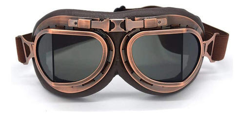 Motocicleta Gafas De Protección Gafas De Piloto Vintage