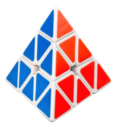 Cubo Magico Piramide Magnific Juego Mesa Scarlet Triangulo