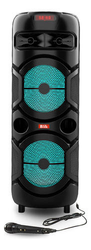 Parlante Blik WAVEMAX2 portátil con bluetooth negra 220V 