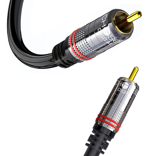 Cable Stereo Audio Digital 5.1 Coaxial Rca (300m) Pvc Dvd Tv