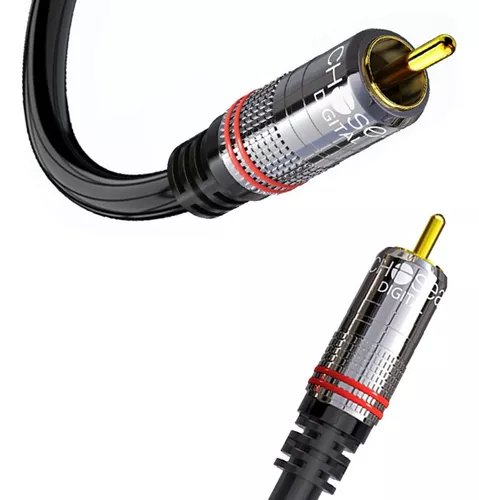 Cable para Amplificador de Señal TV 10Mts Armado Coaxial RG6 DIXON 