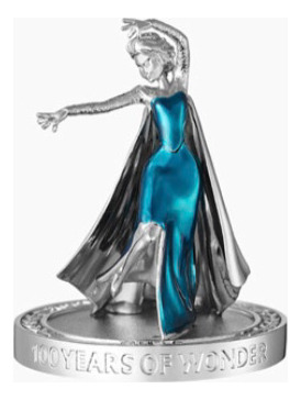 Estatuilla 100 Años Disney Cinemark Elsa