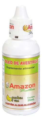 Oleo De Avestruzes Amazon Struthio Gotas