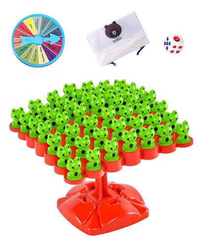 Juego De Mesa Frog Balance Tree, Juguete Matemático