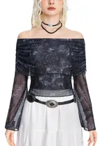 Comprar Crop Top Importado Shein Colorblock  Microtul