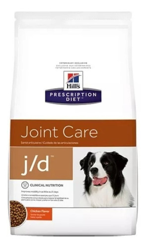 Alimento Hill's Prescription Diet Join Care Canine j/d para perro adulto todos los tamaños sabor pollo en bolsa de 12.5kg