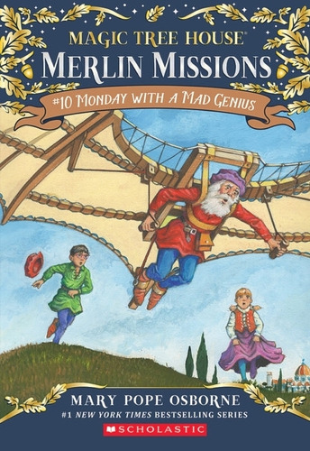 Monday With A Bad Genius - Magic Tree House 38 - Mary Pope Osborne, de Osborne, Mary Pope. Editorial Scholastic, tapa blanda en inglés internacional