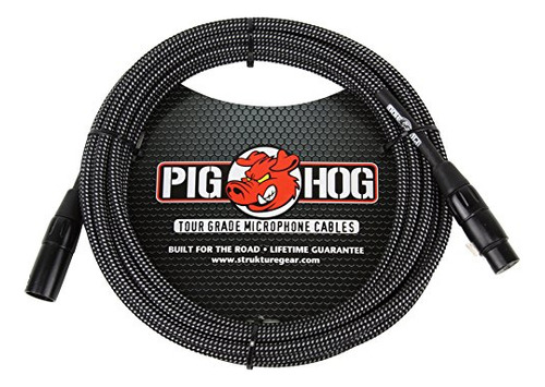 Cable Xlr Pig Hog Phm10bkw 10ft