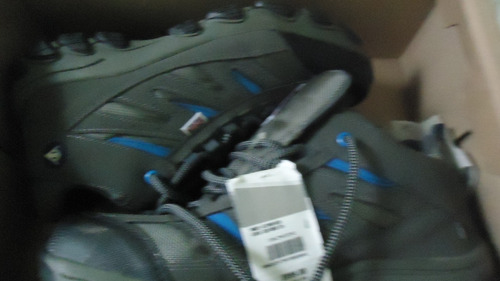 Zapatos Dunlop Gris /azul Modelo 623801gr 25 Cm