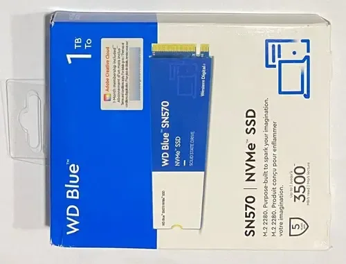 Disco sólido Wd Blue Sn570 Nvme de 1 Tb, cor azul | MercadoLivre