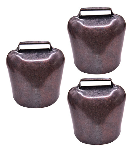3 Uds. De Cascabeles Para Collar De Perro, Bronce Rojo