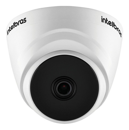 Imagem 2 de 3 de Câmera de segurança Intelbras VHD 1010 D 1000 com resolução de 1MP visão nocturna incluída branca