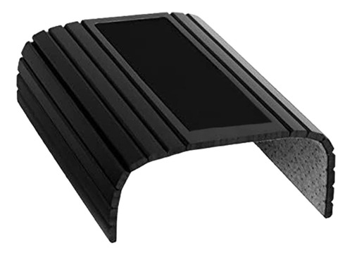 Organizador De Mesa Con Portavasos Y Apoyabrazos De Negro