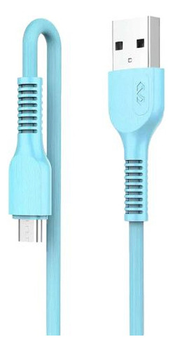 Cabo Micro Usb Pvc Azul Letron 74605