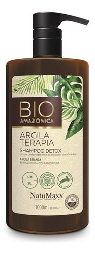 Kit Bio Amazônica Natumaxx Shampoo E Ativador + Argila Em Pó