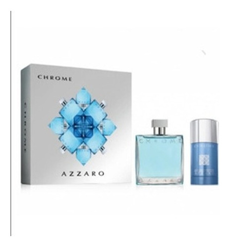 Set Azzaro Chrome Edt 50ml Premium