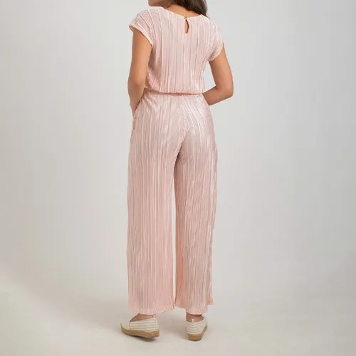 Conjunto Casual De Dos Piezas Tela Plisada