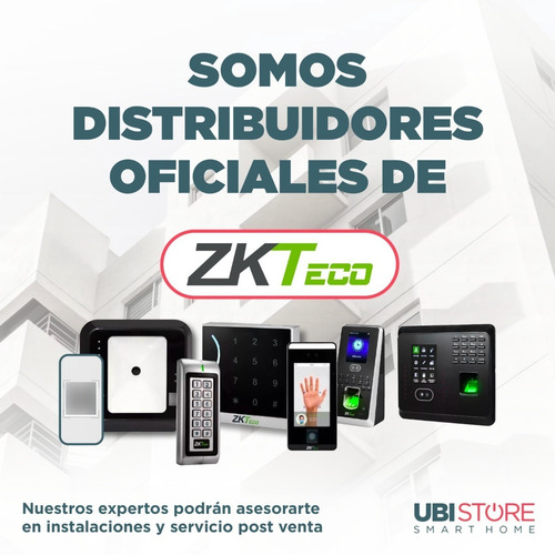 Imagen 3 de 9 de Terminal Para Gestión De Asistencia Ip + Fuente Zkteco