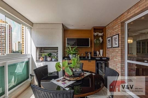Imagem 3 de 15 de Apartamento Para Venda Em São Paulo, Brooklin, 4 Dormitórios, 4 Suítes, 6 Banheiros, 4 Vagas - Brklm976_2-930123