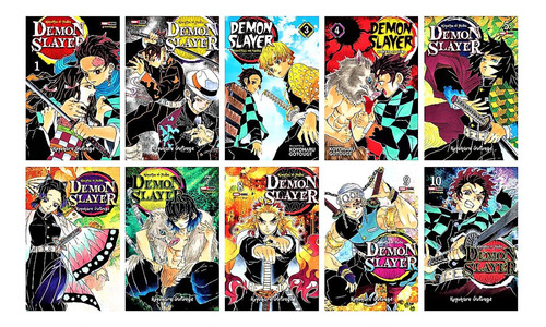 Manga Demon Slayer Tomos #1 En Adelante Precio Por Unidad