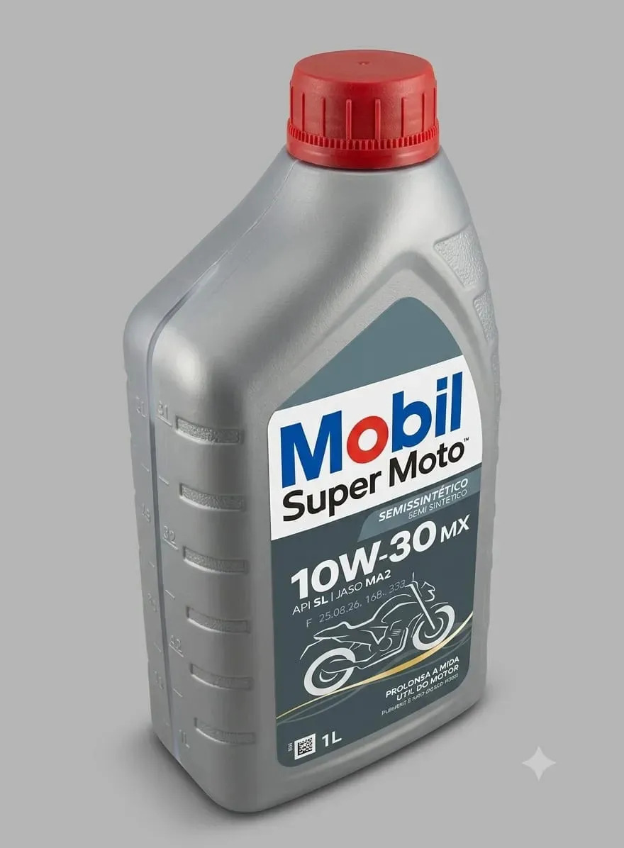 Mobil 10w30 API Semi Sintético 4T