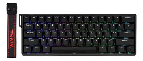 Teclado Aula Win60 He Standard 8k Rgb Rapid Trigger Não Atribuído Inglês Internacional