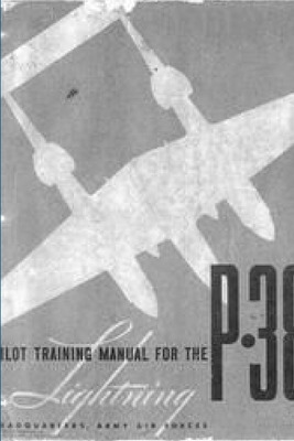 Libro Pilot Training Manual For The P-38 Lightning - Forc...