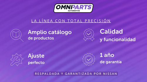 Disco De Freno Delantero Omniparts