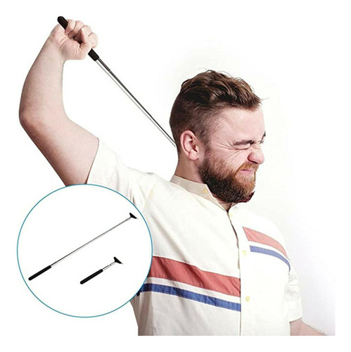 De 2pcs Masajeador Rascador De Espalda Extensible Alivio De