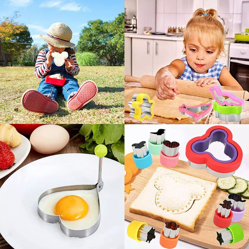 A, Molde For Cortar Pan Frutas Plegable For Comida Bebé