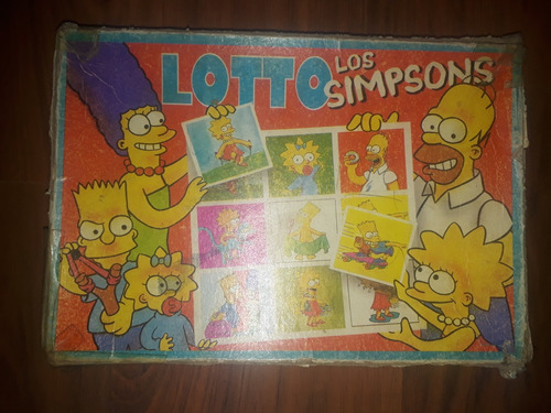 Juego De Mesa Vintage Loto Los Simpsons En Maldonado