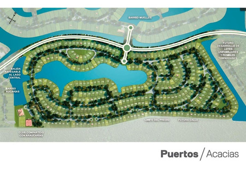 Imagen 3 de 3 de Venta Lote Interno En Puerto Del Lago Barrio Acacias!