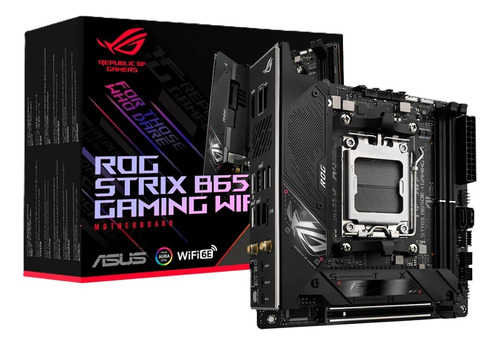 Placa Mae Am5 Asus Rog Strix B650e-i Gaming Wifi M.2/ddr5 Cor Preto