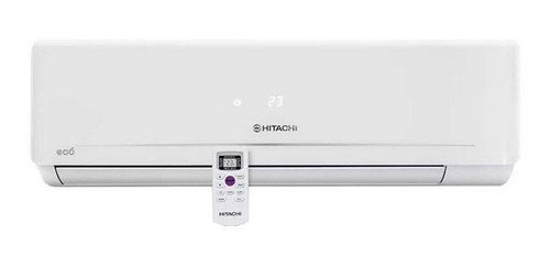 Aire acondicionado Hitachi Eco split frío/calor 5418 frigorías blanco 220V HSA-6300FC Eco HI-EF