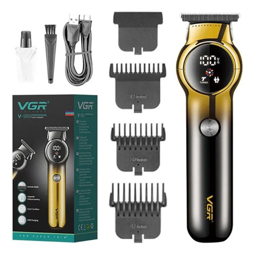 Maquina Cortapelos Profesional Vgr V-990, 110 V/220v 8000rpm