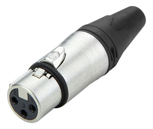 Ficha Canon Xlr Para Cable (hembra) Sc3fxx Tipo Neutrik