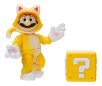Comprar Figura The Super Mario Bros Movie - Mario Cat Con Bloque