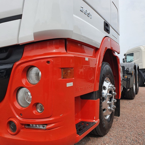 Imagem 7 de 15 de Caminhão Mb 2651 Actros Cavalo Traçado 6x4 Bug Leve 2019