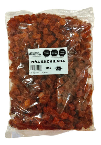 Piña Enchilada Deshidratada 1 Kg Premium Kosher 