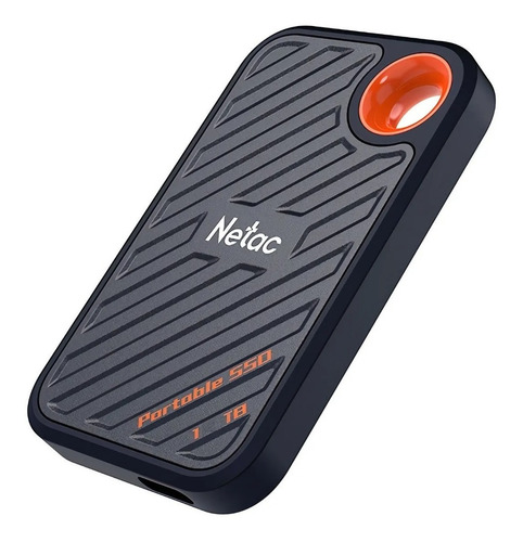 Mini disco SSD portátil Netac Zx20 de 1 Tb Usb C 3.2 Gen2x2 azul marinho