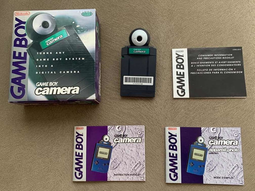Game Boy Camera Verde Cib Completo Manual E Caixa Nintendo