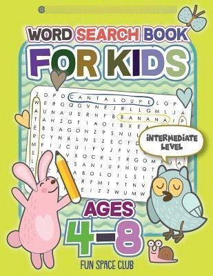 Word Search Books For Kids Ages 4-8 : Circle A Word Puzzle B