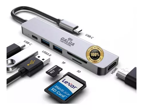Adaptador Multipuerto USB C - HDMI - SD PD