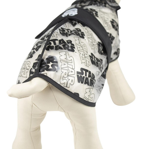 Impermeable Para Perro Ajustable - Star Wars - Talle M