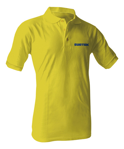 Playera Tipo Polo Para Caballero Color Amarillo Talla Xl