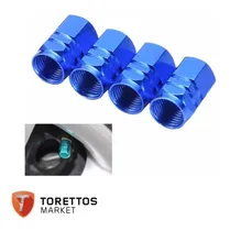 Comprar Tapas Para Válvulas Azules Ruedas Llantas 