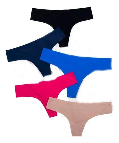 Tanga Brasilera Invisible Encaje Extensor X 3 Unidades